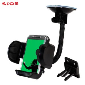 BASE PORTA CELULAR P/AUTO PREMIUM C/ ACC
