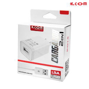CARGADOR USB PREMIUM 2N1
