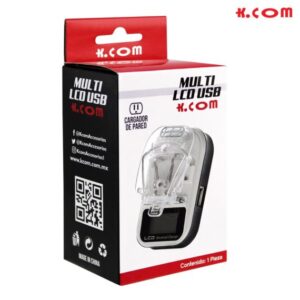 MULTICARGADOR USB C/ LCD